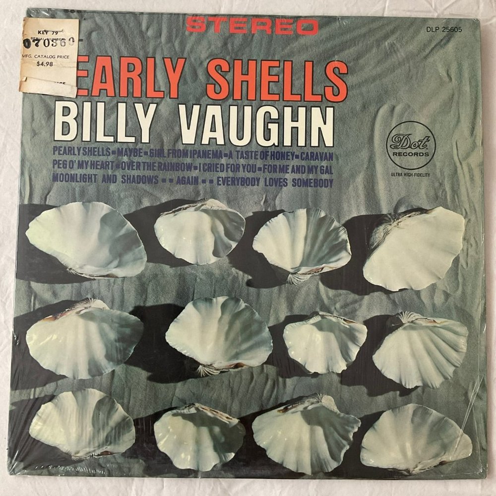Billy Vaughn: Pearly Shells Vintage Vinyl Record